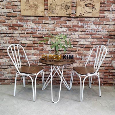Bàn ghế cafe BGC77